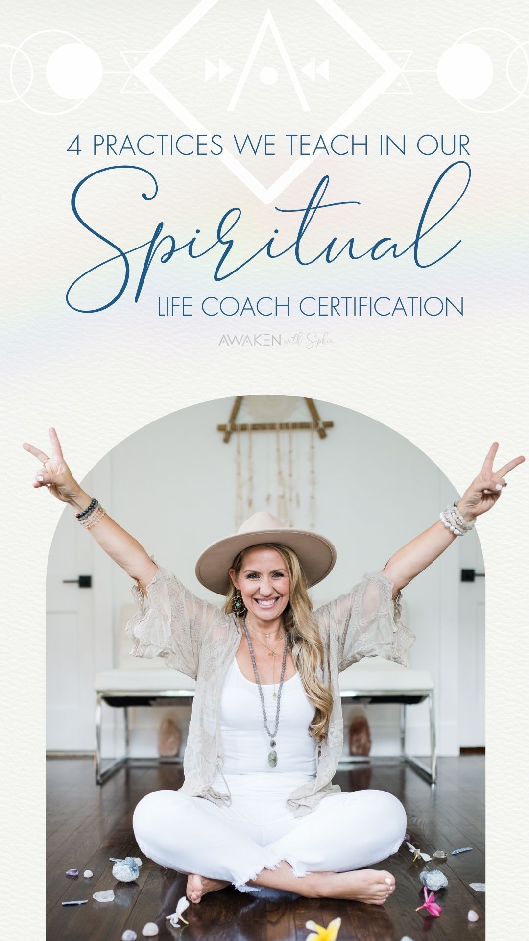 4 spiritual practices we teach in our spiritual coach certification with Sophie Frabotta