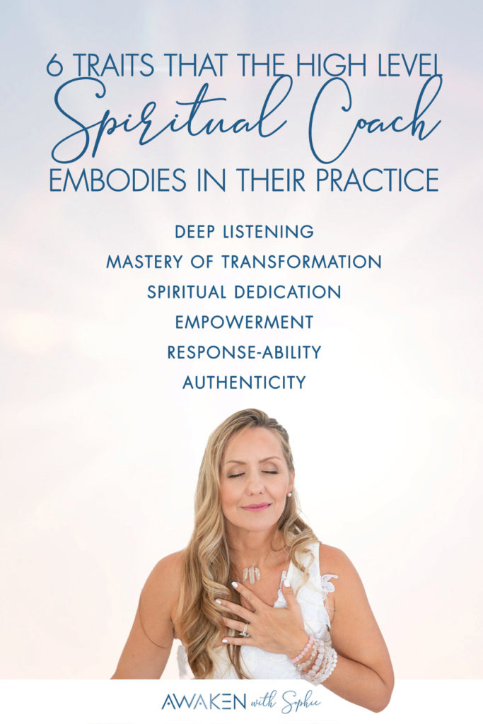 What a High Level Spiritual Coach Looks Like with Sophie Frabotta