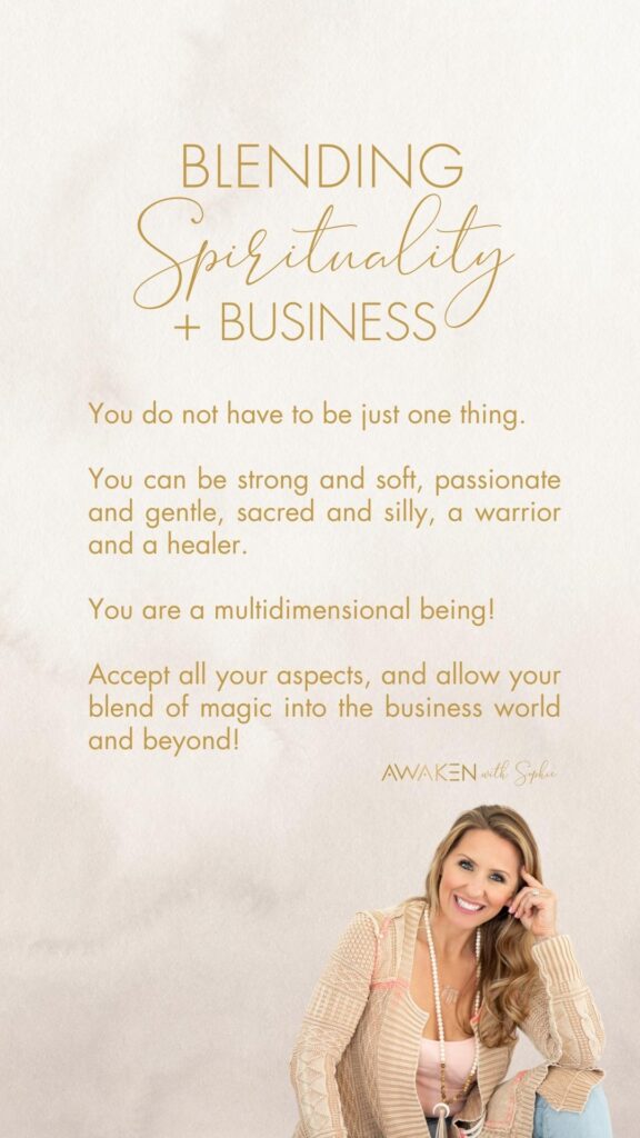 Blending Spirituality and Business with Sophie Frabotta