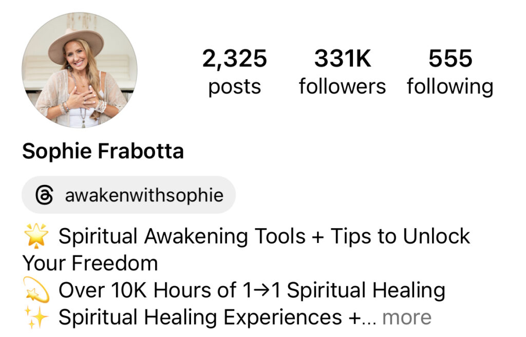 Spiritual Life Coaching Certification with Sophie Frabotta