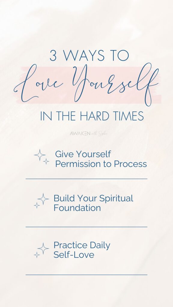 How to Love Yourself In the Hard Times with Sophie Frabotta