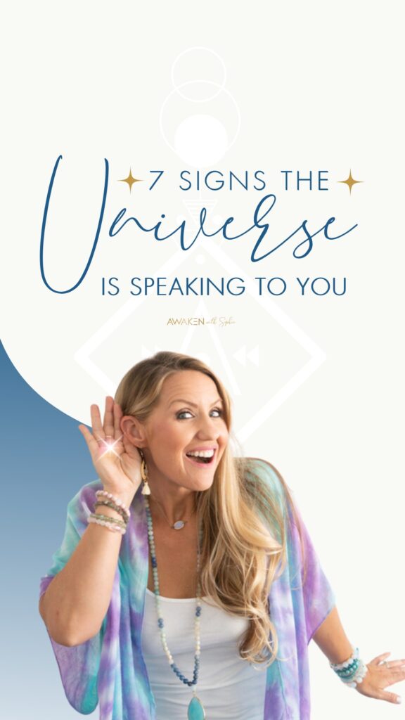 7 Signs The Universe is Speaking to You with Sophie Frabotta