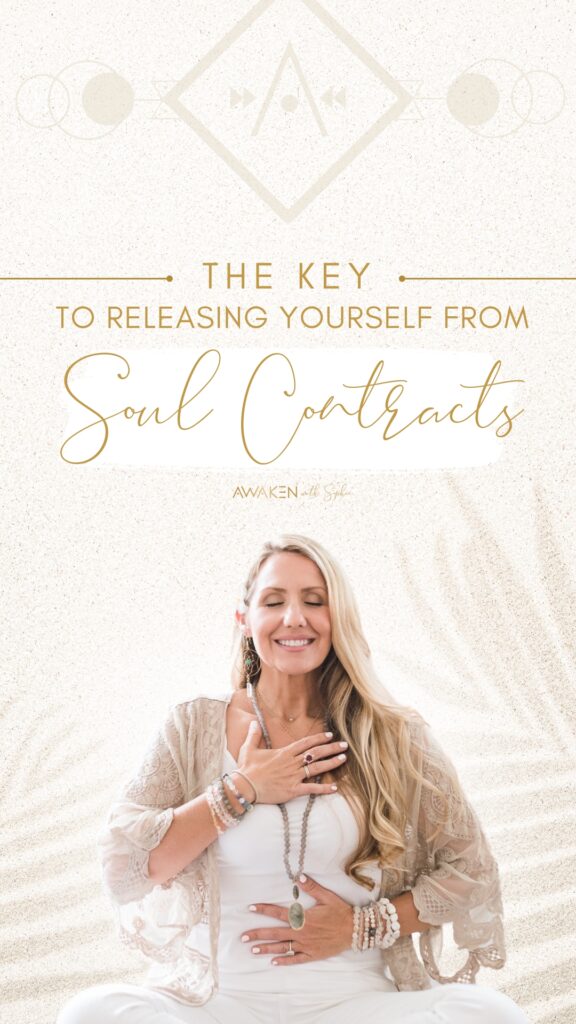 Soul Contracts and the key to releasing them